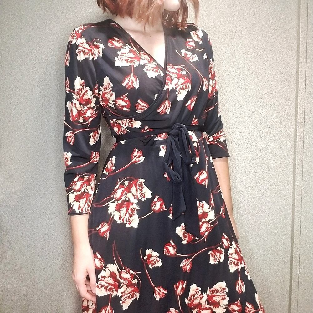 41 Hawthorn | NWT Floral Faux Wrap Dress